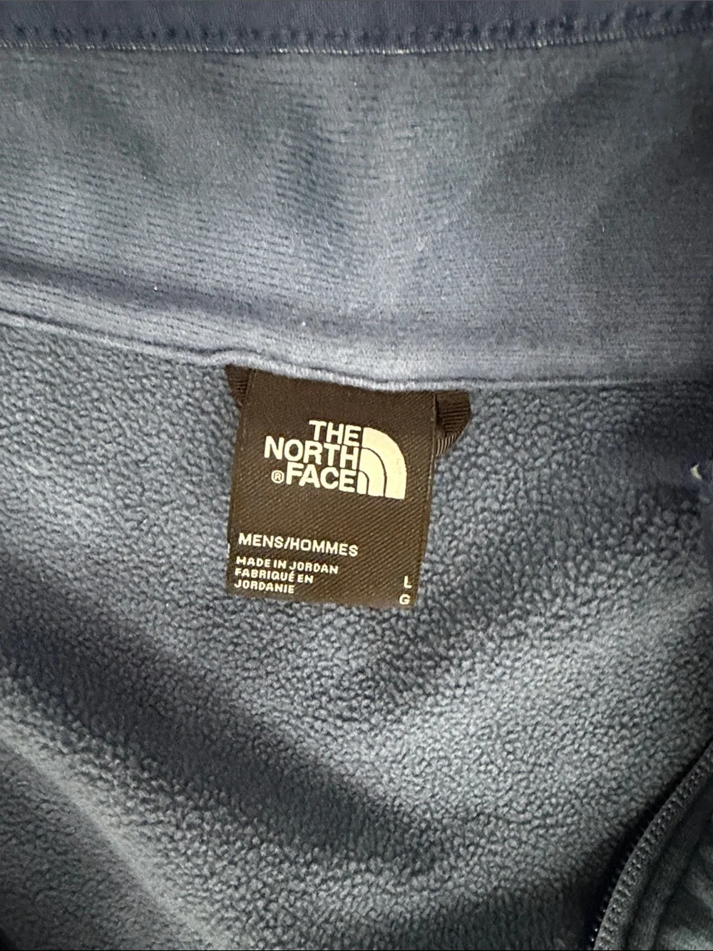 The North Face Men's Blue Half-Zip Performance Pullover
